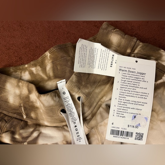 Lululemon warm down joggers - Picture 2 of 5